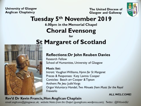 Anglican Chaplaincy 2019-2020 Choral Evensong [19.11.05]